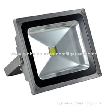 LED floodlight with 20W, AC 85-265V, CE and RoHS-approved
